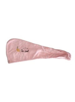 Buy PINK MICROFIBER HAIR TOWEL in Egypt