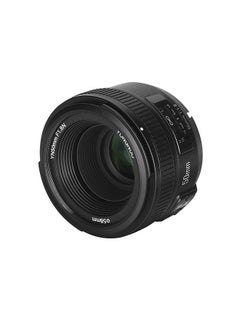 اشتري YONGNUO YN50mm F1.8 AF Lens 1:1.8 Standard Prime Lens Large Aperture Auto/Manual Focus for Nikon DSLR Cameras في السعودية