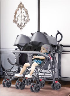 Buy Double Stroller Lightweight Travel Stroller in Saudi Arabia