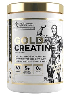 Buy Kevin Levrone Gold Creatine, Increase Energy Levels and strength, Blue Raspberry Flavor, 300 Gm, 60 Servings in UAE