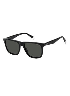 Buy Polarized Square Eyewear Sunglasses PLD 2102/S/X    BLACK 55 in UAE