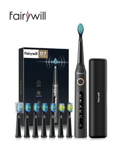 Buy Rechargeable electric powerful toothbrush 5 Modes Powerful Cleaning in Saudi Arabia