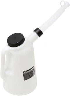 Buy FORSAGE Measuring Plastic Pouring Oil Jug with Lid, 1 liter in UAE