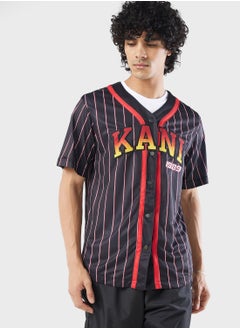 Buy Serif Pinstripe Baseball Shirt in UAE