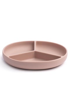 Buy Silicone Suction Plate For Infant Ash Rose in Saudi Arabia