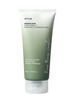 Buy ANUA Heartleaf Quercetinol Pore Deep Cleansing Foam, 5.07 fl oz (150 ml) in UAE