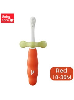 Buy Training Toothbrush with Safety Guard, Super Soft Baby Toothbrush for Toddler to Kids, BPA free, FDA Certificated in UAE