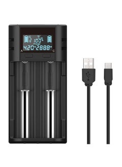 Buy 21750 21700 Battery Charger, LCD Intelligent 18650 Battery Charger Smart Charger Intelligent Battery Charger High-Speed Charger for 20700 22700 26650 26700 16340 (RCR123) 17500 17650 17670 18500 in UAE