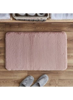 Buy Plush Super Soft Bath Mat 80x50 cm in Saudi Arabia