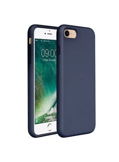 Buy Silicone Case Cover For Apple iPhone 7/8 Blue in UAE