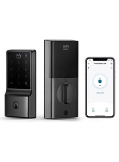Buy Eufy Smart Security Lock C210, 5-in-1 Keyless Entry Door Lock, Built-in WiFi Deadbolt, Smart Door Lock, No Bridge Required, Easy Installation, Touchscreen Keypad, App Remote Control, BHMA Cert in UAE