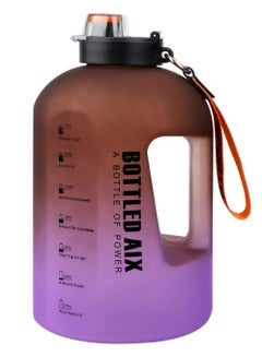 Buy Sports Water Bottle Large 2.2 Litre BPA-Free Drinking Big Jug for Outdoor Training Bodybuilding Gym Camping and More in UAE