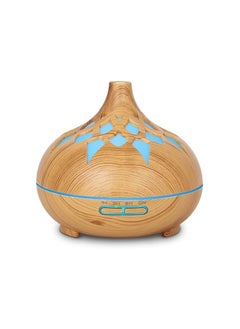 Buy Rakoon Essential Oil Diffusers, 500ML Aroma Diffuser for Essential Oils Home Office Large Room, Aromatherapy Diffuser Ultrasonic Cool Mist Humidifier with 15 Light Modes 4 Timer Auto-Off, Wood Grain in Egypt