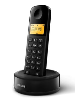 Buy Cordless Telephone - D1601B - DECT Telephone - Home Telephone - Landline Connection - Black in Egypt