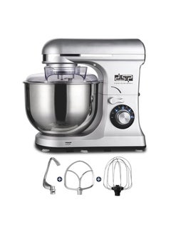 Buy Stainless steel mixer 3 in 1, 7 liters, DSP, silver color, power 1300 watts in Egypt