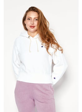 Buy Women Sportswear Fit Long Sleeve Sweatshirts Outdoor, White in Saudi Arabia