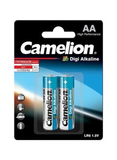 اشتري Camelion Battery 2800mAh AA LR6 size LR6-BP2 DG في مصر