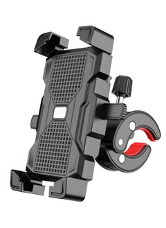 Buy Bike Phone Holder Adjustable Anti Shake and Stable 360° Rotation Motorcycle Phone Mount Bicycle Phone Holder for 4.92-7.09 Inch Cellphone in Saudi Arabia