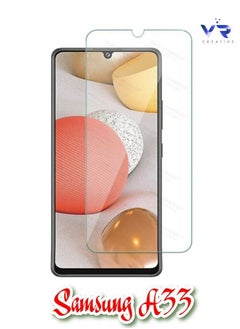 Buy Tempered Glass Screen Protector For Samsung A33 5G - Clear in UAE