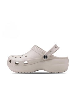 اشتري Classic Round Toe Clogs Sandals Thick Sole في السعودية