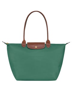 Buy Longchamp women's large handbag, handbag, shoulder bag, sage green classic style in Saudi Arabia