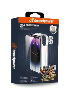 Buy 8 in 1 Integrated Protection Package for iPhone 13 in Saudi Arabia