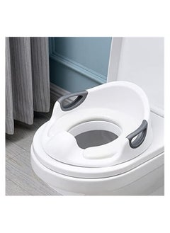 Buy Potty Training Seat for Boys Girls Kids Toddlers Toilet Training Seat Potty Seat for Baby with Detachable Soft Cushion Sturdy Handle and Backrest in Saudi Arabia