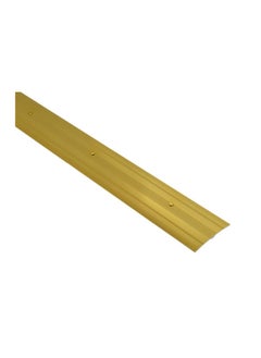 Buy Carpet Gold Joiner Edge Inch Center Inch 31.6 x 2.25Mm x 2.4 Meter P 7688 Brush To Tile Transition Strip Bedroom Kitchen Bathroom Doors Reducer Floor Gap Cover in UAE