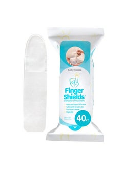 Buy Finger Shields 100% Mess Free Baby Diaper Rash Cream Applicator Ointment Applicator Keeps Fingers And Nails Clean Perfect For Travel 40 Count in UAE