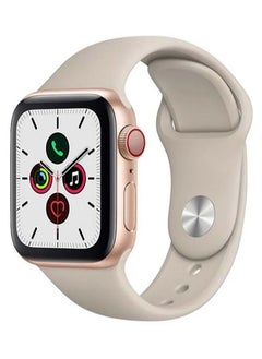 اشتري Apple Watchband 41mm/40mm/38mm Silicone Strap for Apple Watch All Series Cream في الامارات