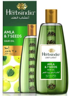 Buy Herbsindia  Amla & 7Seeds Hair Oil 180Ml in Egypt