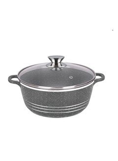 اشتري Dessini Granite Casserole Cooking Pot 24Cm- Pfoa Free Oven Safe-Multi Layer Non Stock Coating-Dishwasher Safe في الامارات
