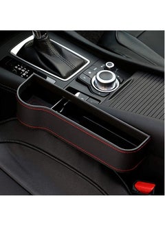 Buy Multifunctional Seat Gap Storage Box with Cup Holder for Phones Wallets Keys (1 Pack - Driver Side) in Saudi Arabia