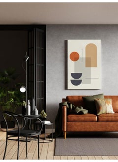 Buy Balancing Shapes Geometric Printed canvas wall art in Egypt