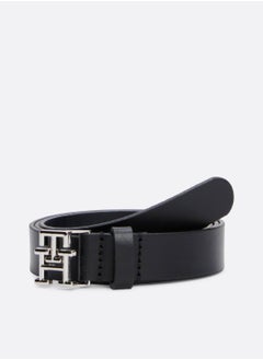 Buy Women's Th Logo Adjustable Belt - Leather, Black in UAE