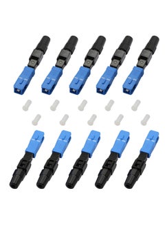 Buy FTTH SC/ UPC (APC)-C Fiber Quick Connector, Optic Fast Connector Adapter for ODF CATV (10PCS) in Saudi Arabia