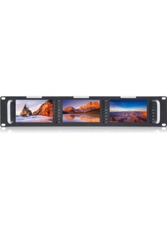 Buy FeelWorld T51 Triple 5" 2 RU 3G-SDI/HDMI Rackmount Monitor in UAE