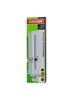 اشتري Osram Dulux TE Plus 42W830 Lumilux Light Bulb Warm White في الامارات