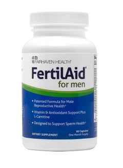 Buy FertilAid Dietary Supplement - 90 Capsules in UAE