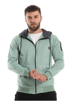 Buy Mens Plain Hoodie With Zippper in Egypt