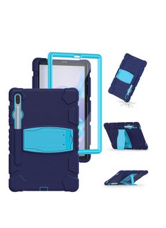 Buy Gulflink Back Cover Protect Case for SAMSUNG Tab S6 T860/T865/T867 10.5 inch navyblue and blue in UAE