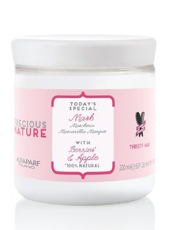 Buy Precious Nature mask with  berries and apple for dry hair 200ml in UAE
