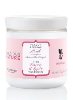 Buy Precious Nature mask with  berries and apple for dry hair 200ml in UAE