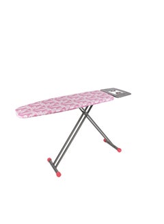 Buy Royalford Ironing Board RF11914 Ironing Table with Monoblock Metal Base Ironing Table with Iron Rest and Adjustable Height Mechanism Heat Resistant 100% Cotton Cover Non-Slip Legs in UAE