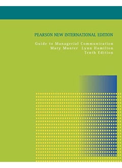 Buy Guide to Managerial Communication: Pearson New International Edition in Egypt