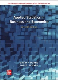 Buy Applied Statistics in Business and Economics ISE in UAE