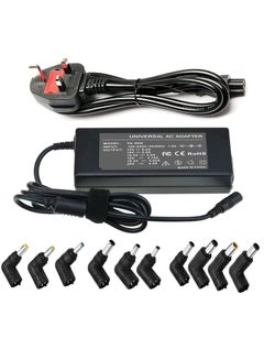 Buy 90W Universal Laptop Charger, 15V-20V Power Supply with 10 Connectors, Compatible with 65W 45W AC Adapter for Notebook ACER, ASUS, DELL, HP, LENOVO ThinkPad, SAMSUNG, SONY TOSHIBA in UAE