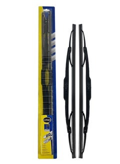Buy 100 MILES Car Wiper Blades Professional Grade 20" Universal Car Wiper Blades 2 Pcs Set in Saudi Arabia
