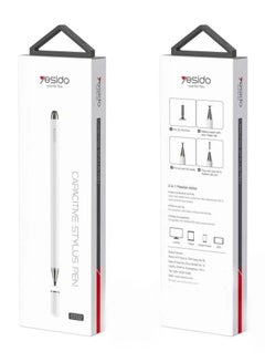 Buy Capacitive Stylus Pen ST02 White in Saudi Arabia