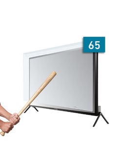 Buy SEA TECHNOLOGY 65 Inch Tv Screen Protector, Made of Solid Acrylic Material with a Thickness of 3 mm, Anti Blue light, Anti Scratches, Guard against Radiation, Compatible with all Types of Tv screens in Saudi Arabia